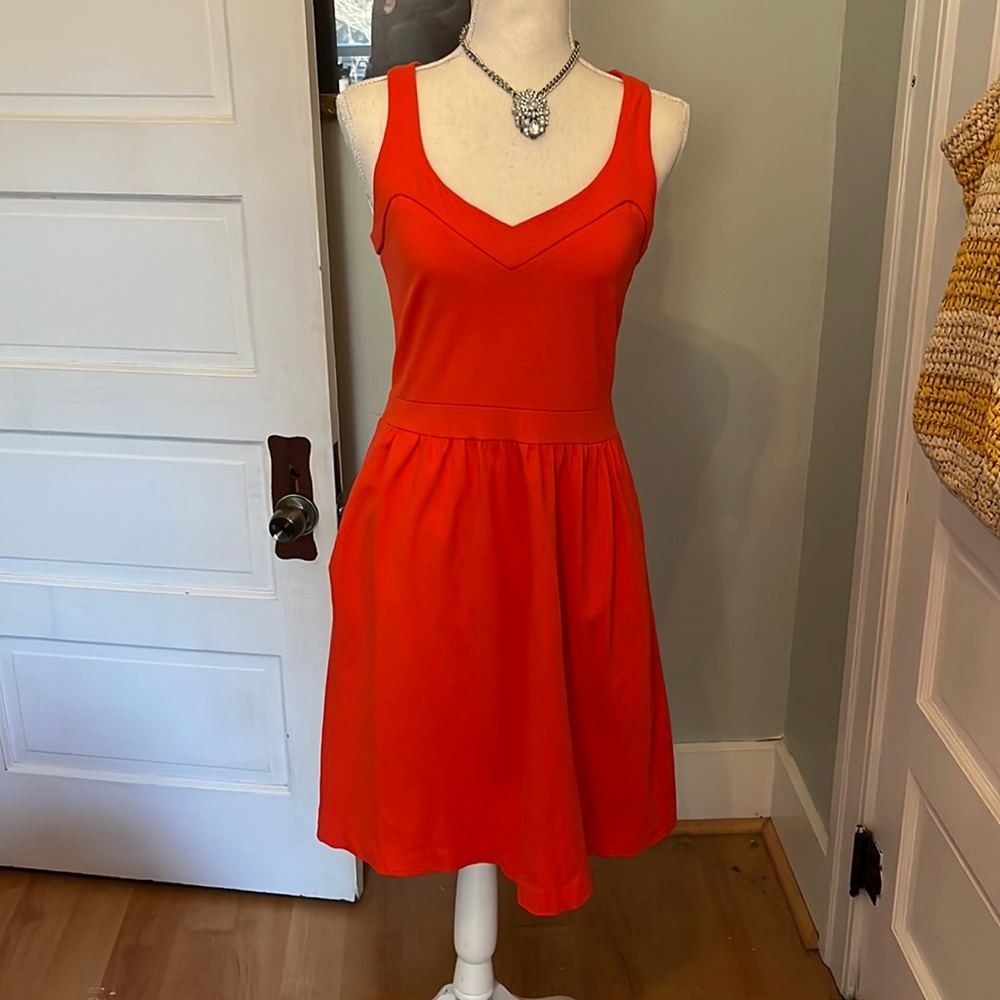 Cynthia Rowley Racerback Coral Dress